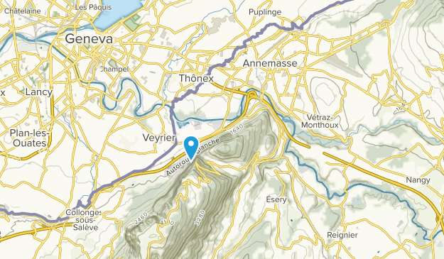Étrembières, Auvergne-Rhône-Alpes Map