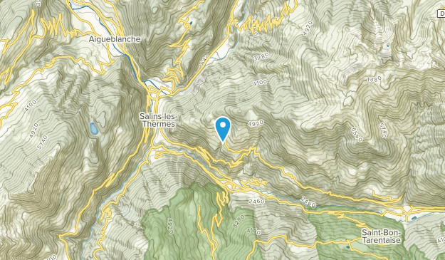 Feissons-sur-Salins, Auvergne-Rhône-Alpes Map