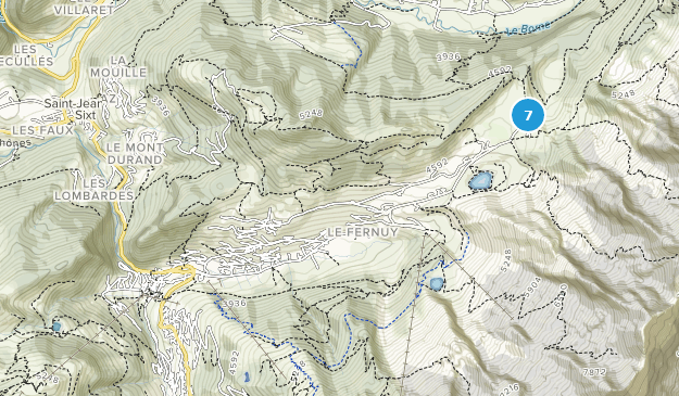 La Clusaz, Auvergne-Rhône-Alpes Map