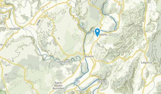 Labeaume, Auvergne-Rhône-Alpes Map