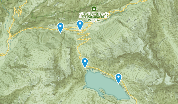 Lanslebourg-Mont-Cenis, Auvergne-Rhône-Alpes Map