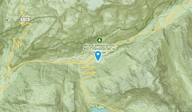 Lanslevillard, Auvergne-Rhône-Alpes Map