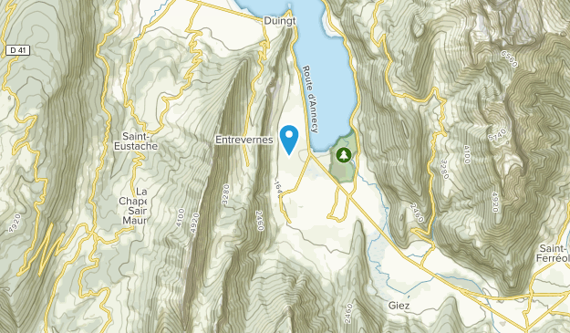 Lathuile, Auvergne-Rhône-Alpes Map