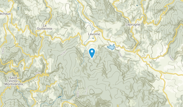 Lavoine, Auvergne-Rhône-Alpes Map