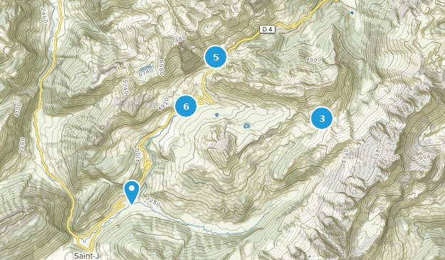 Le Grand-Bornand, Auvergne-Rhône-Alpes Map