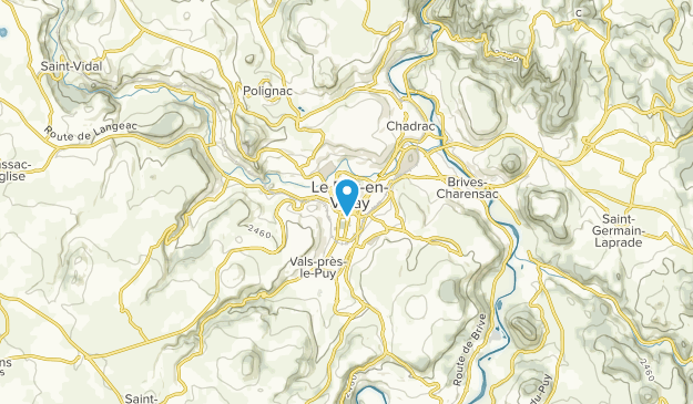 Le Puy-en-Velay, Auvergne-Rhône-Alpes Map
