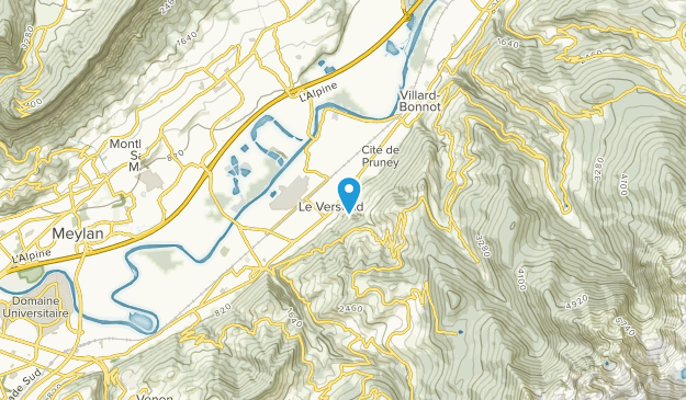 Le Versoud, Auvergne-Rhône-Alpes Map