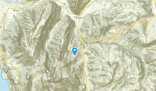 Les Clefs, Auvergne-Rhône-Alpes Map
