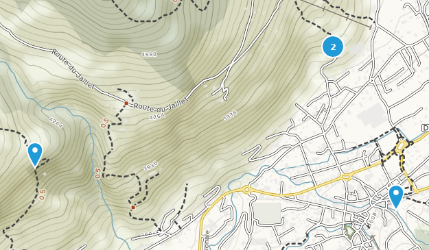 Megève, Auvergne-Rhône-Alpes Map