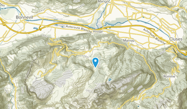 Mont-Saxonnex, Auvergne-Rhône-Alpes Map