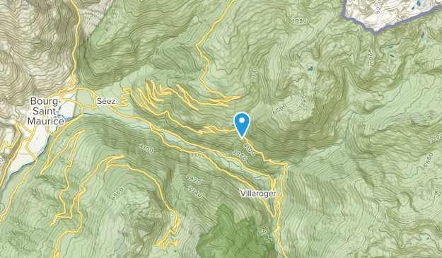 Montvalezan, Auvergne-Rhône-Alpes Map