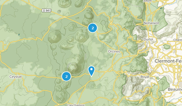 Orcines, Auvergne-Rhône-Alpes Map