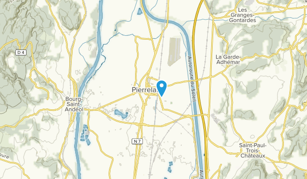 Pierrelatte, Auvergne-Rhône-Alpes Map