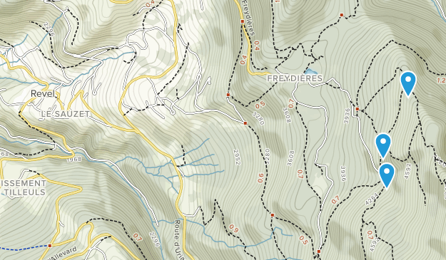 Revel, Auvergne-Rhône-Alpes Map