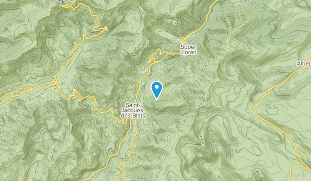 Saint-Jacques-des-Blats, Auvergne-Rhône-Alpes Map