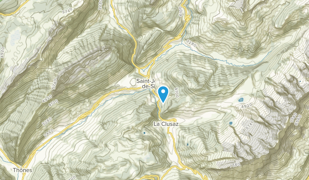 Saint-Jean-de-Sixt, Auvergne-Rhône-Alpes Map
