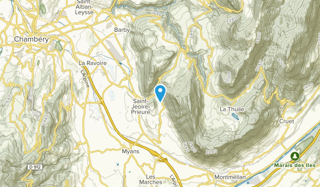 Saint-Jeoire-Prieure, Auvergne-Rhône-Alpes Map