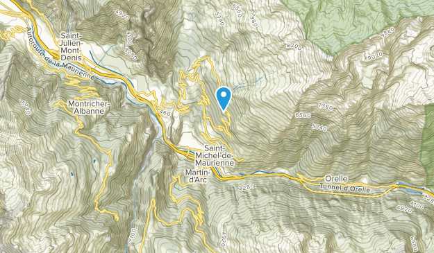 Saint-Michel-de-Maurienne, Auvergne-Rhône-Alpes Map