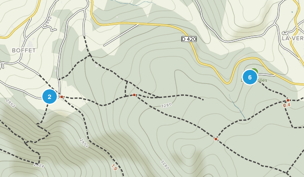 Saint-Nicolas-Des-Biefs, Auvergne-Rhône-Alpes Map