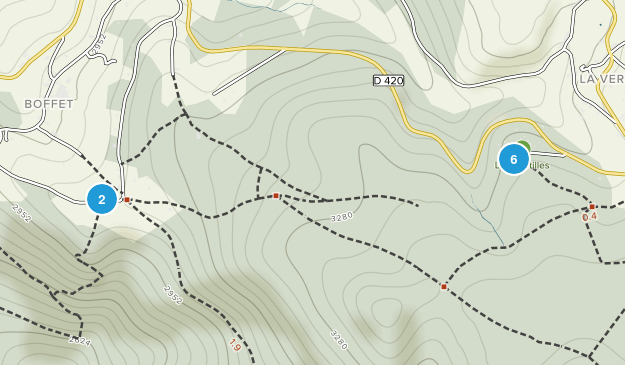 Saint-Nicolas-Des-Biefs, Auvergne-Rhône-Alpes Map