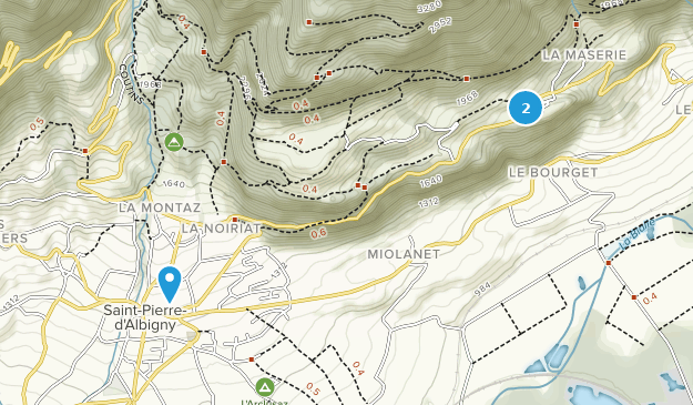 Saint-Pierre-d'Albigny, Auvergne-Rhône-Alpes Map