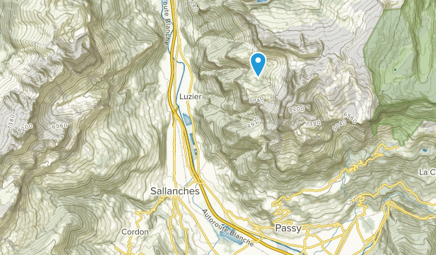 Sallanches, Auvergne-Rhône-Alpes Map