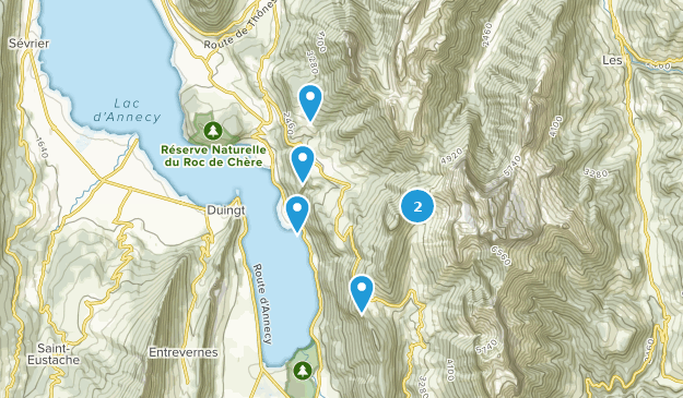 Talloires, Auvergne-Rhône-Alpes Map