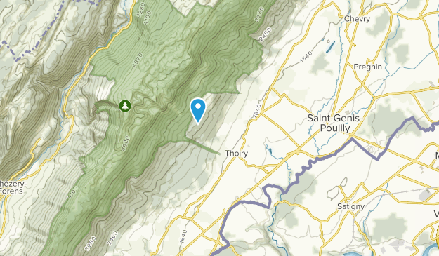 Thoiry, Auvergne-Rhône-Alpes Map