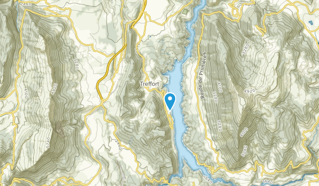 Treffort, Auvergne-Rhône-Alpes Map