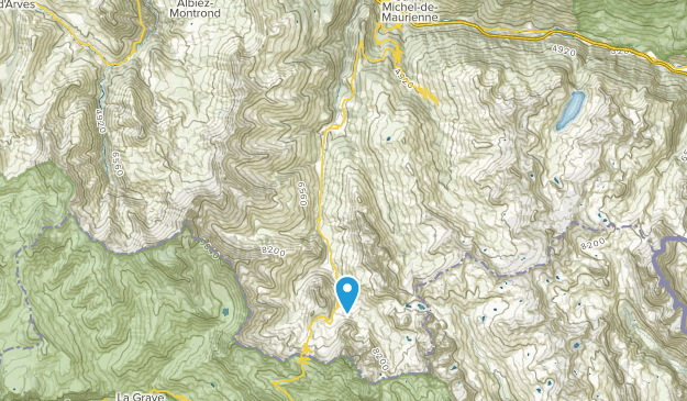 Valloire, Auvergne-Rhône-Alpes Map