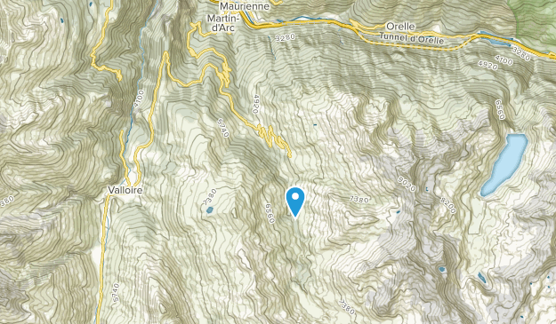 Valmeinier, Auvergne-Rhône-Alpes Map