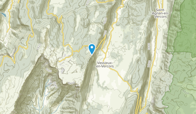 Vassieux-en-Vercors, Auvergne-Rhône-Alpes Map