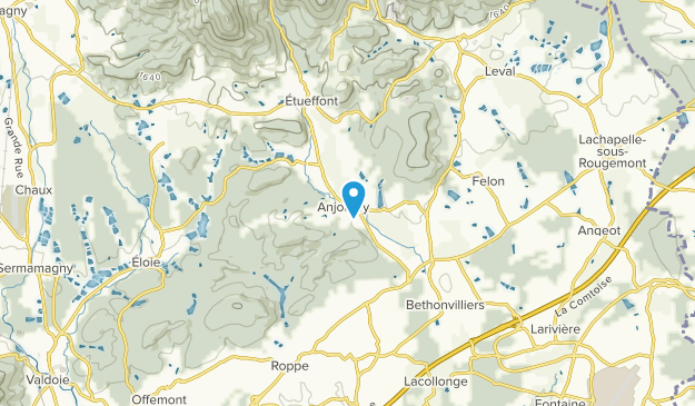 Anjoutey, Bourgogne-Franche-Comté Map