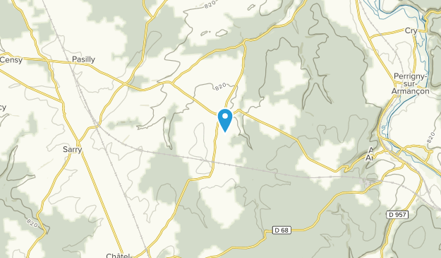 Étivey, Bourgogne-Franche-Comté Map