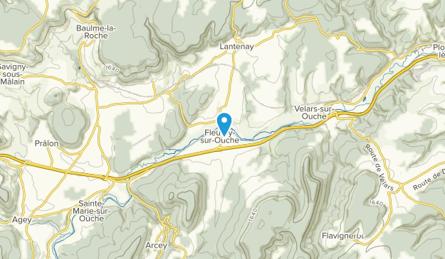 Fleurey-sur-Ouche, Bourgogne-Franche-Comté Map