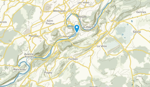 Fontain, Bourgogne-Franche-Comté Map
