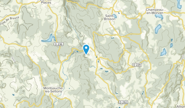 Gouloux, Bourgogne-Franche-Comté Map