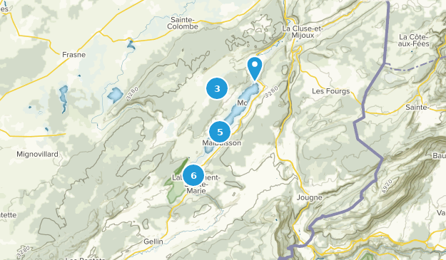Labergement-Sainte-Marie, Bourgogne-Franche-Comté Map