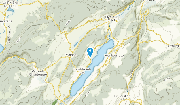 Les Grangettes, Bourgogne-Franche-Comté Map