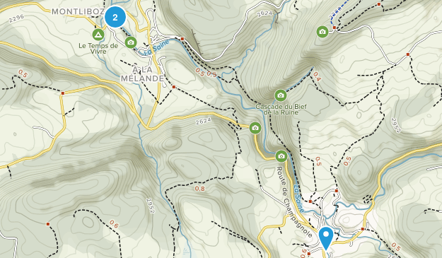Les Planches-en-Montagne, Bourgogne-Franche-Comté Map