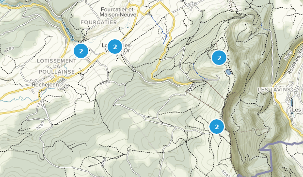 Longevilles-Mont-d'Or, Bourgogne-Franche-Comté Map