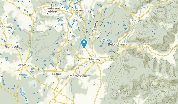 Mélisey, Bourgogne-Franche-Comté Map