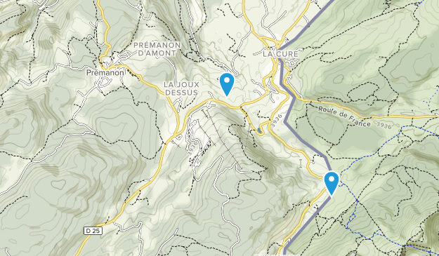Prémanon, Bourgogne-Franche-Comté Map