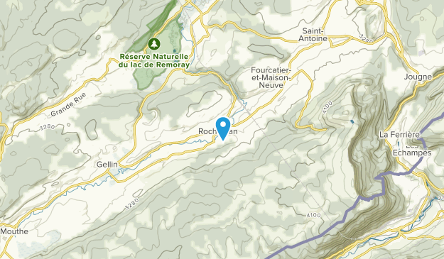 Rochejean, Bourgogne-Franche-Comté Map