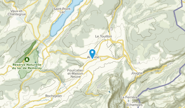 Saint-Antoine, Bourgogne-Franche-Comté Map