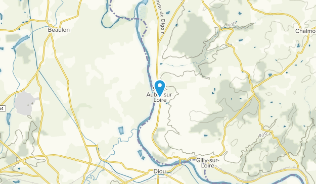 Saint-Aubin-sur-Loire, Bourgogne-Franche-Comté Map