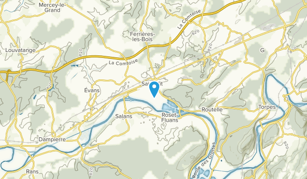 Saint-Vit, Bourgogne-Franche-Comté Map
