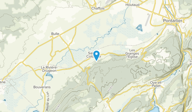 Sainte-Colombe, Bourgogne-Franche-Comté Map
