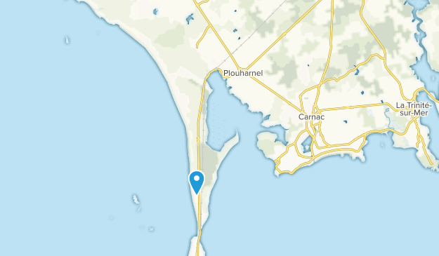 Plouharnel, Brittany Map