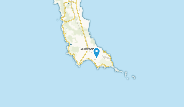 Quiberon, Brittany Map